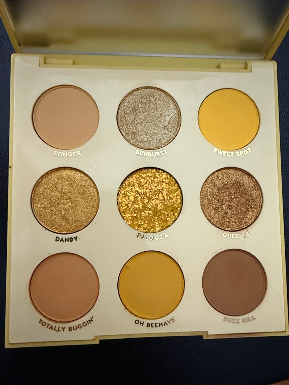 Colourpop Uh-Huh Honey Neutral & Gold Eyeshadow Palette